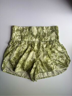 Free People The Way Home Short Green Combo Size Large